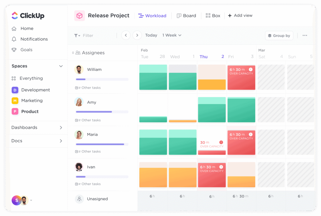 ClickUp Features Task Management