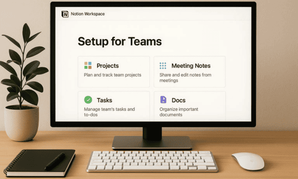 notion setup for team