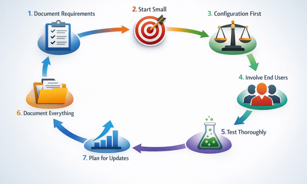 7 ERP Customization Best Practices to Avoid Costly Mistakes