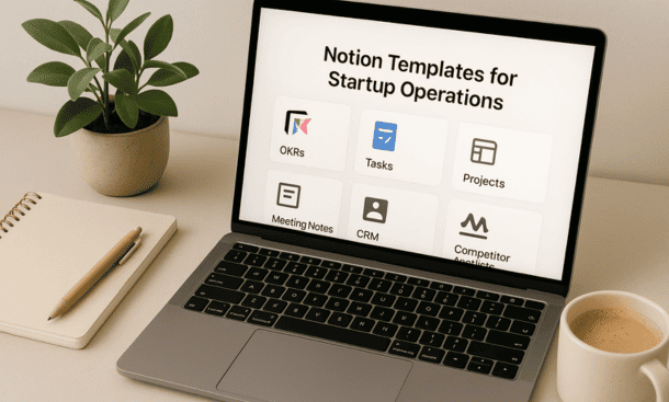 Notion Templates for Startup Operations