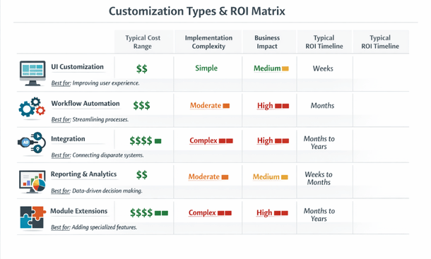 Understanding the Different Types of Customization