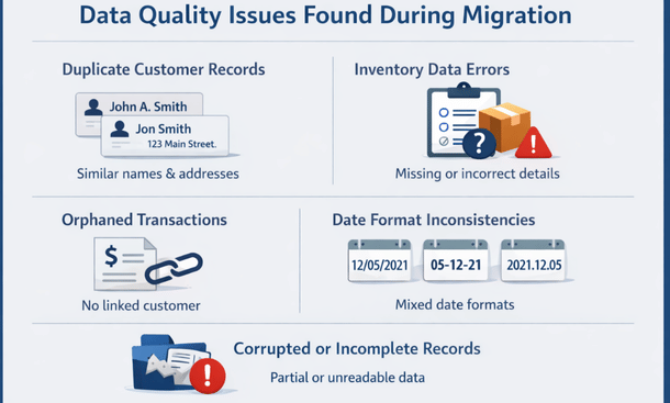 Data Quality Issues Infographic
