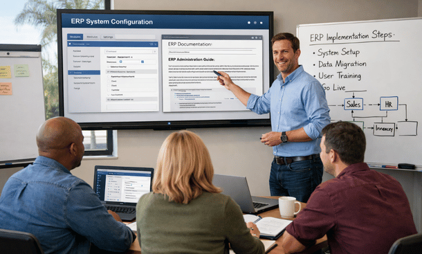 ERP Training Session