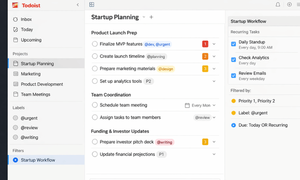 Organized Task Management