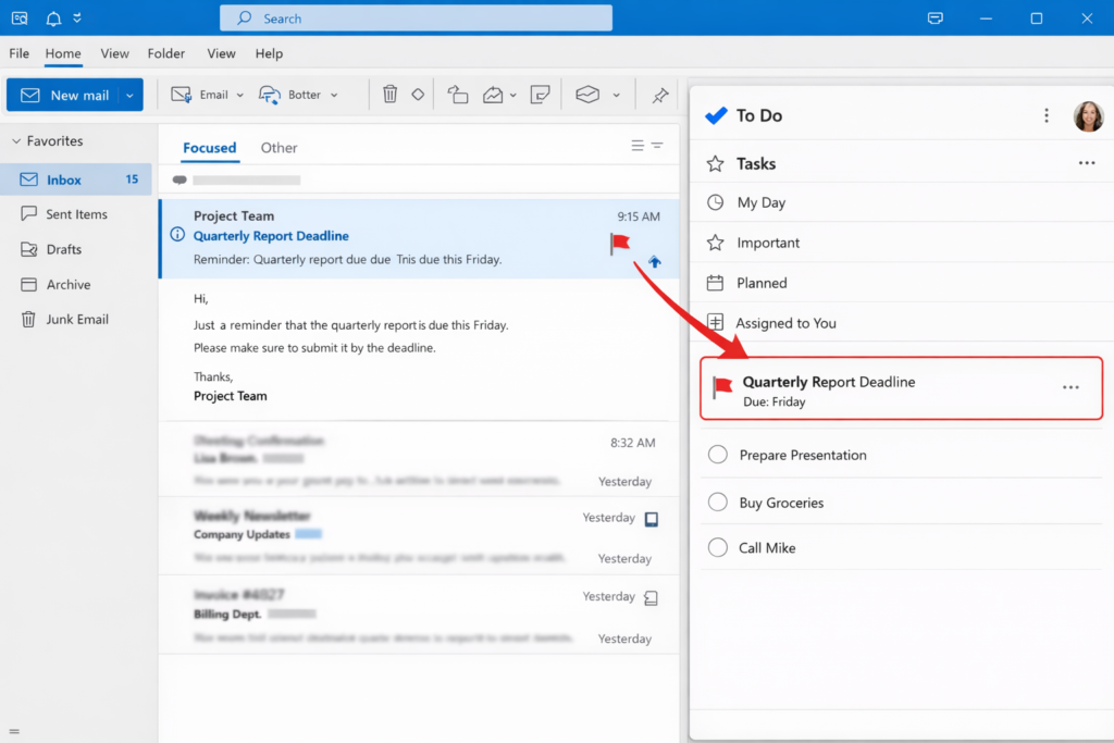 Outlook Task Integration