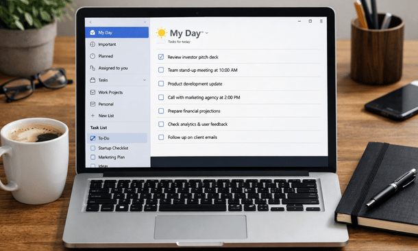 Startup Desk Workflow