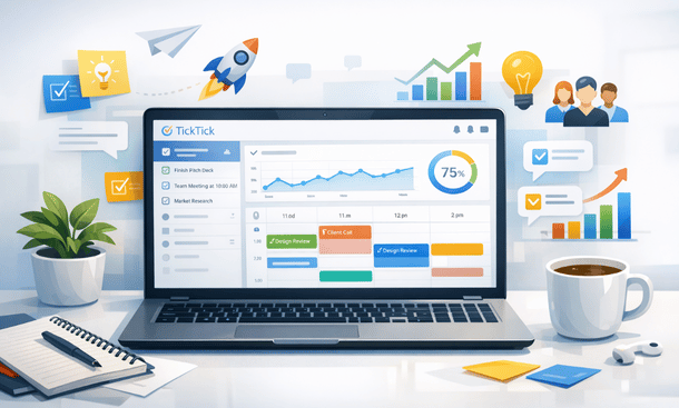 TickTick Task Management App for Entrepreneurs and Startups