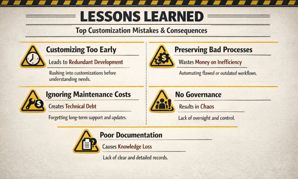 Top Customization Mistakes