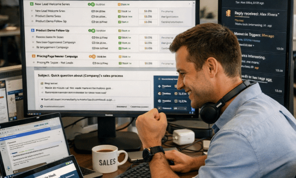 AI Sales Outreach Email Automation Workflow Management
