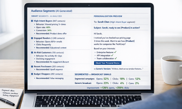 How to Use AI for Email Segmentation and Personalization That Converts