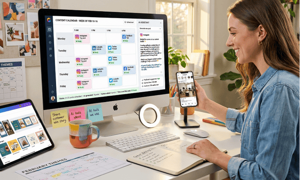 How to Automate Social Media Content Creation with AI Tools