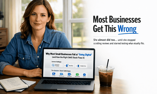 Why Most Small Businesses Fail at Going Digital (and How the Right SaaS Stack Fixes It)