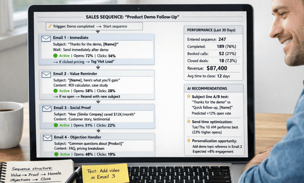 How to Create AI-Powered Email Sequences That Drive Sales on Autopilot