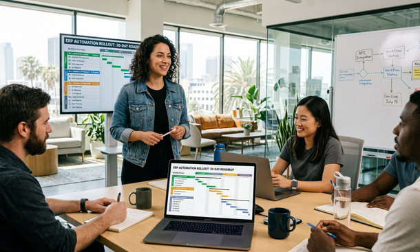 A California founder’s 30-day ERP automation roadmap