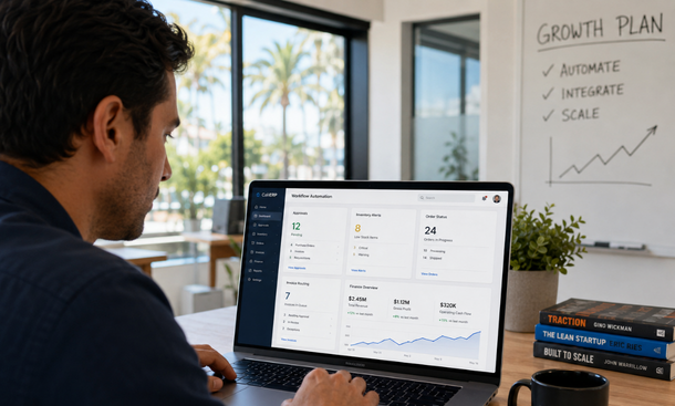 ERP workflow automation: save time and reduce errors for California entrepreneurs