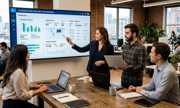 ERP automation for inventory, orders, and finance teams
