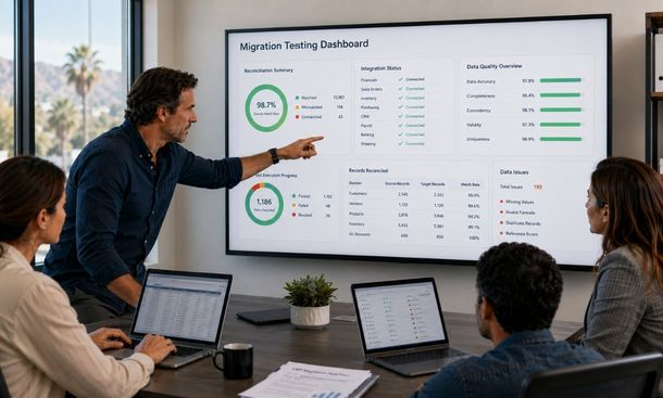 Data migration testing: validate your ERP before launch
